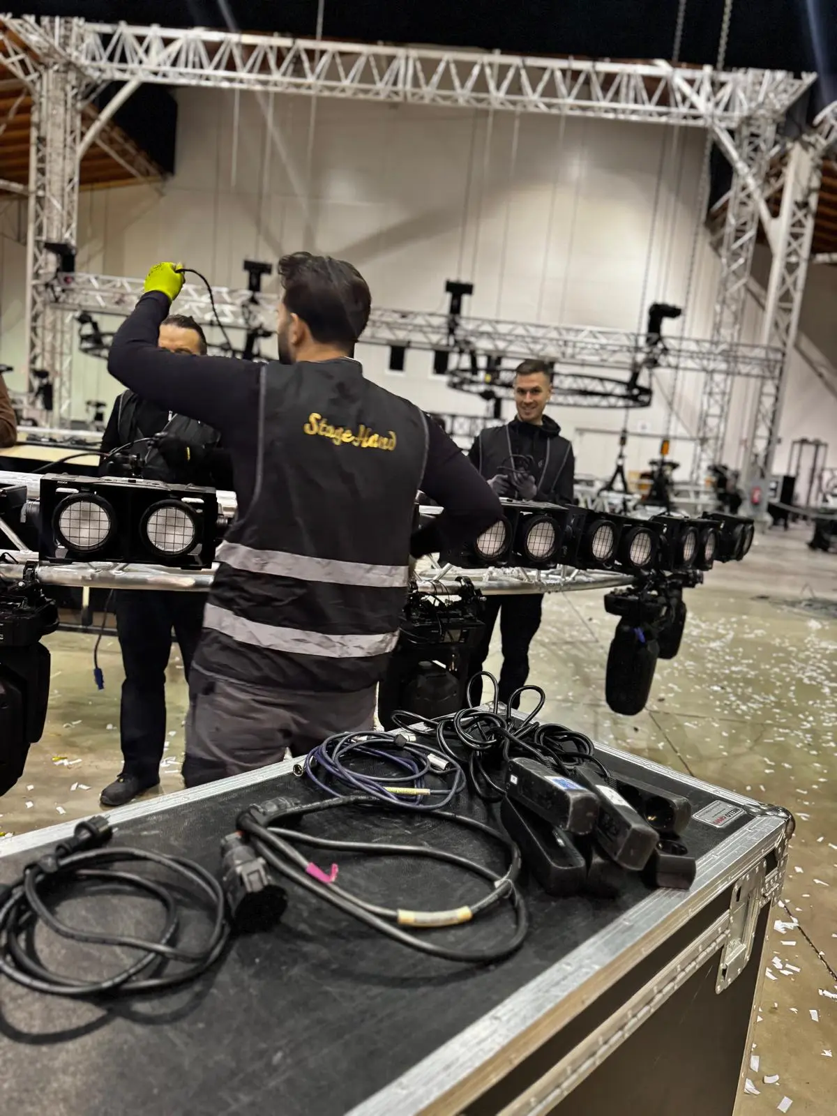 Auf- und Abbau / Stagehands